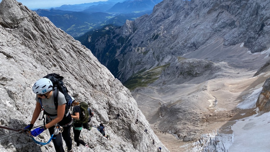 Die Zugspitze, 2962 m an nur einem Tag
